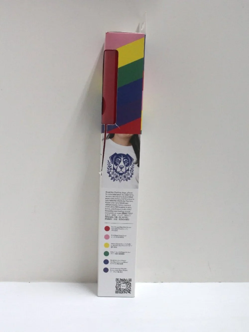 Cricut Iron On Heat Transfer Vinyl Rainbow Sampler Collection - 6 Sheets - NEW